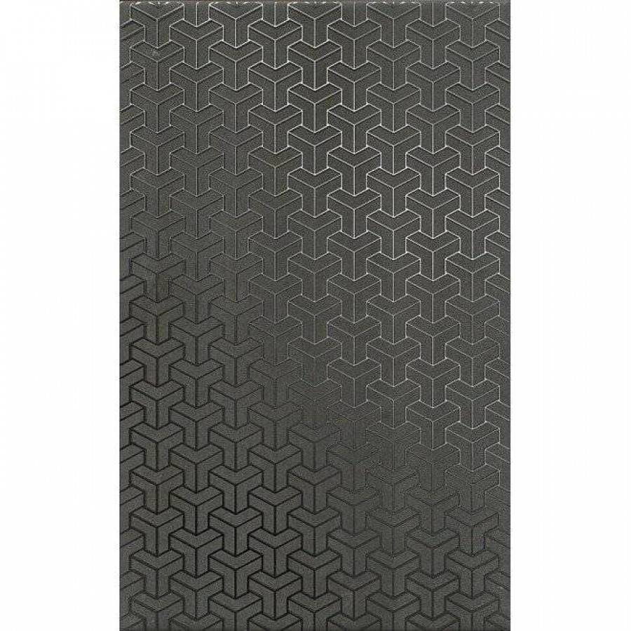 Декор 40x25 8мм Ломбардиа HGD/D371/6400 матовая черный Kerama Marazzi