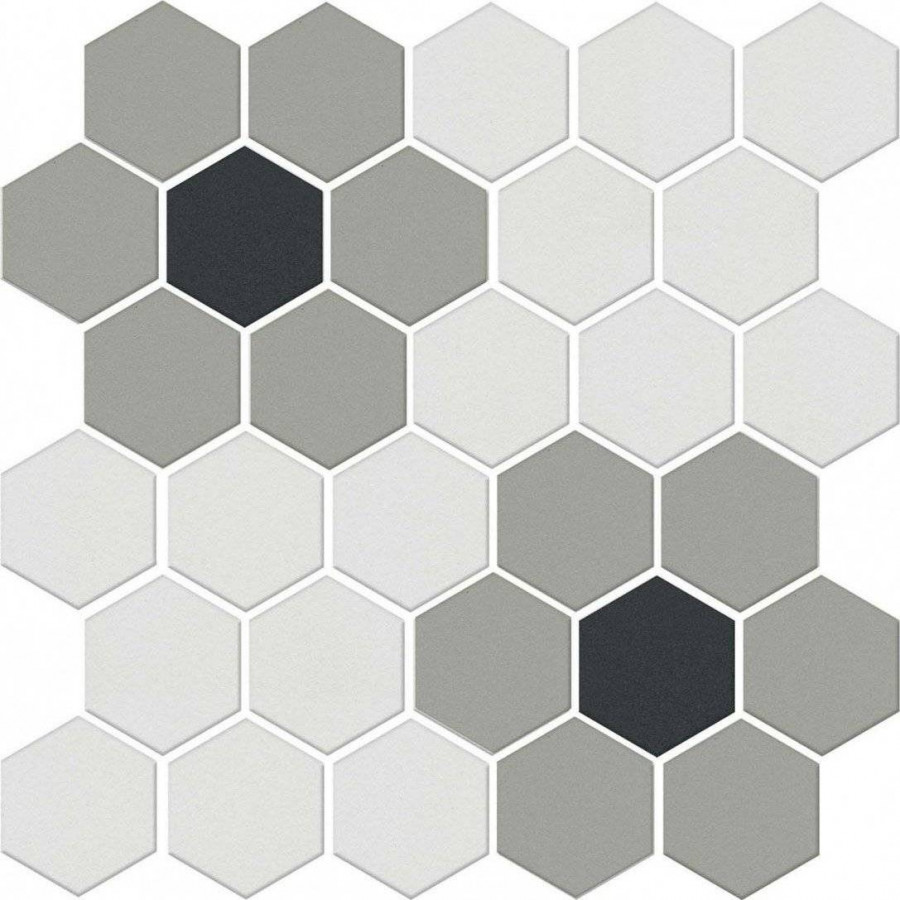 Декор 30x30 6.9мм Агуста AD\A658\MM 3 Мозаичный матовая белый Kerama Marazzi