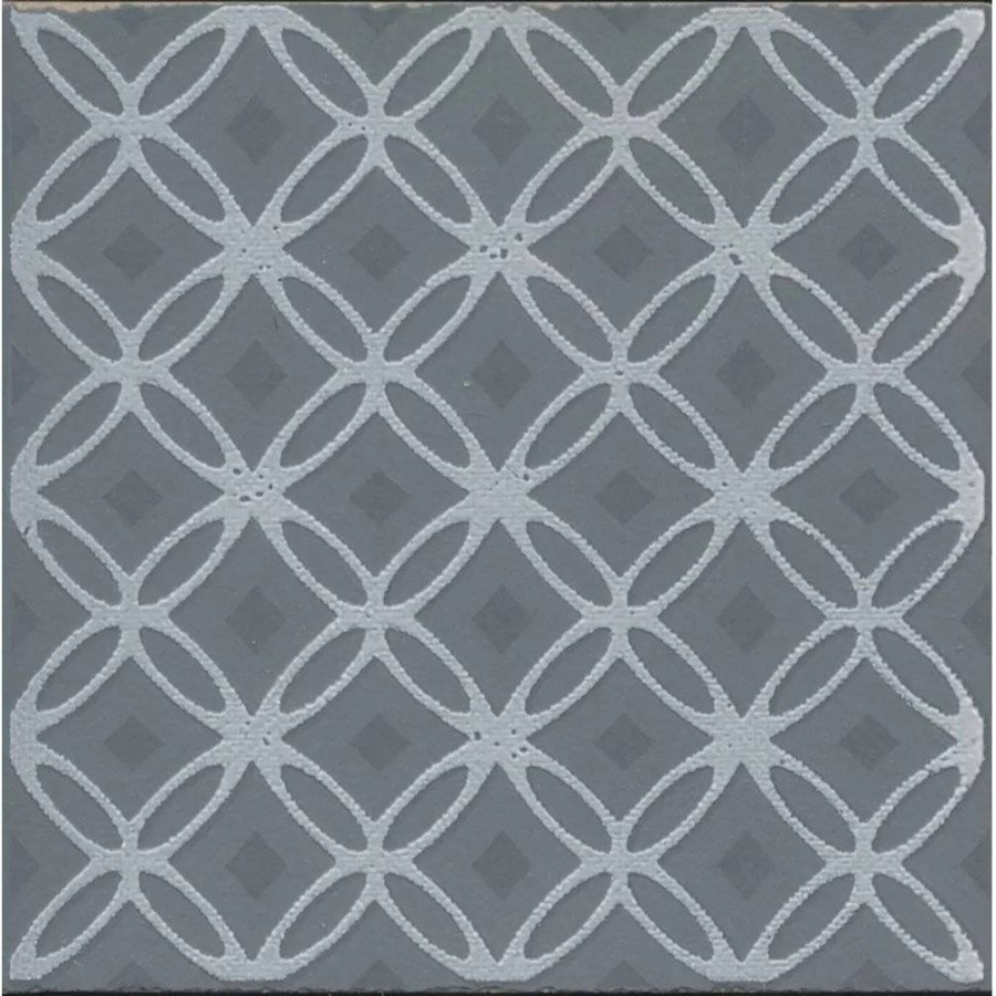 Декор 10x10 7мм Агуста VT/A607/1335 1 Синий Матовый матовая синий Kerama Marazzi