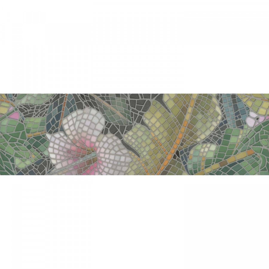 Бордюр 20x6 8мм Альвао VT\A298\7000 глянцевая зеленый Kerama Marazzi