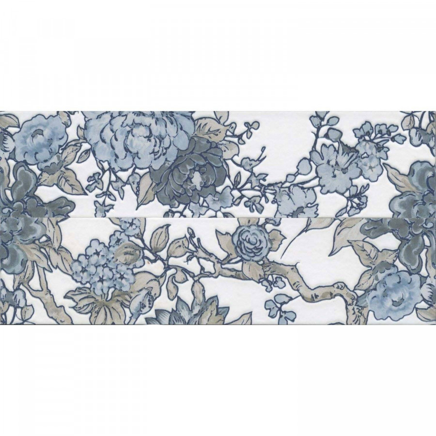 Бордюр 30x7 9мм Жардим VT\A491\11037R 1 Обрезной матовая синий Kerama Marazzi