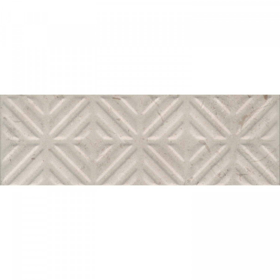 Бордюр 30x10 10мм Карму 11210R\4 Бежевый Обрезной матовая бежевый Kerama Marazzi