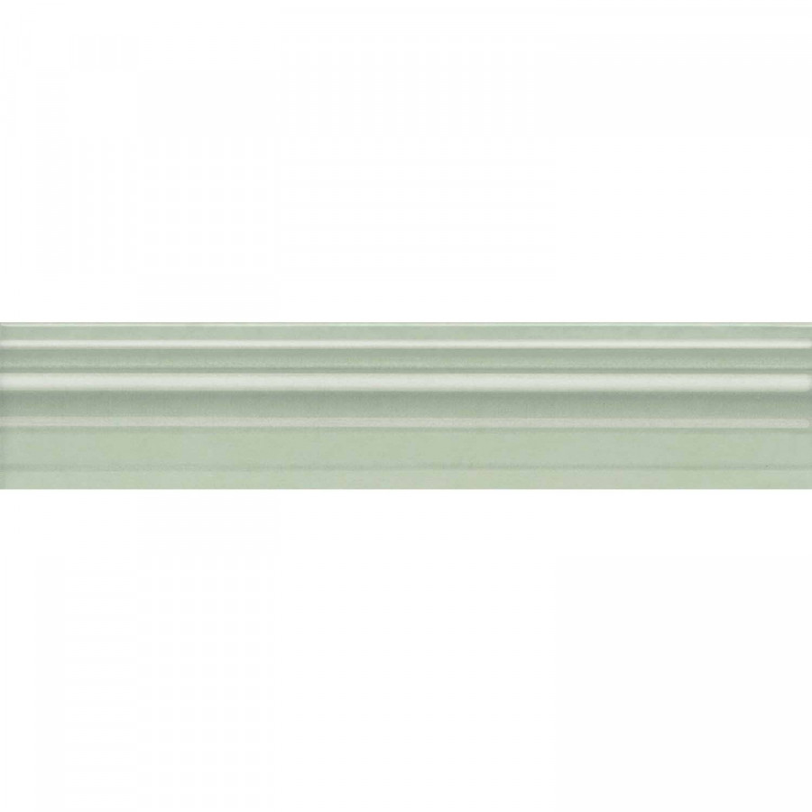 Бордюр 25x6 18мм Левада BLE018 Багет Зеленый Светлый глянцевая зеленый Kerama Marazzi