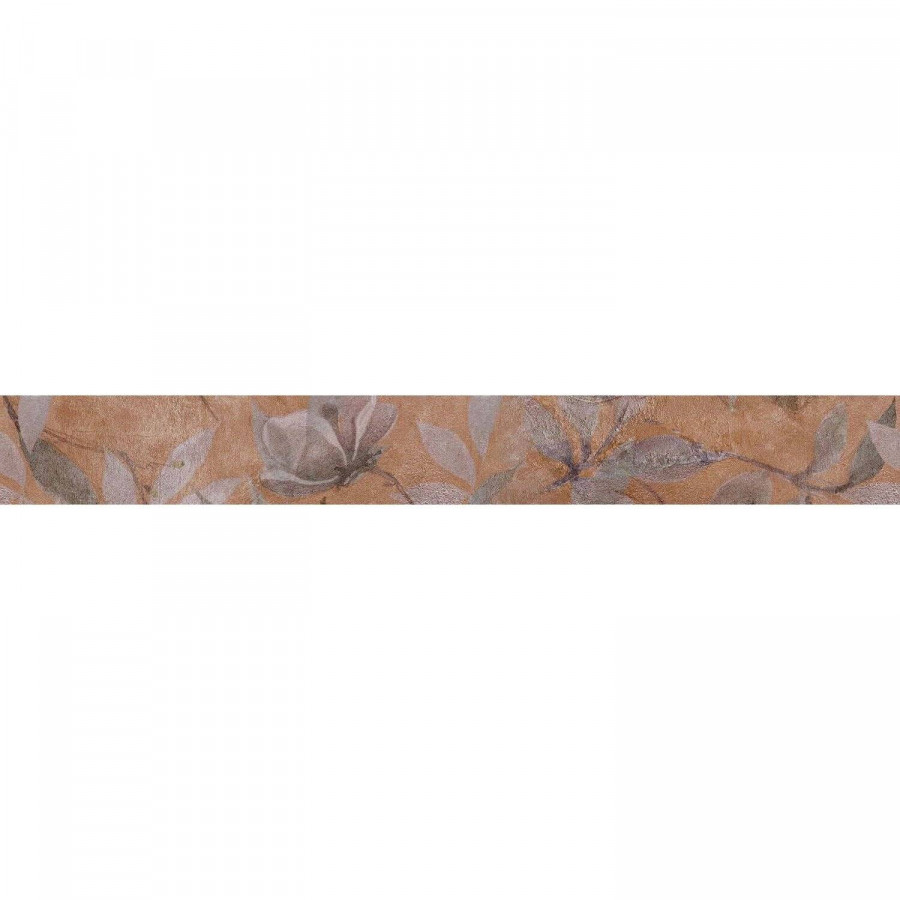 Бордюр 30x7 9мм Магнолия VT\B437\11037R 2 Обрезной матовая оранжевый Kerama Marazzi