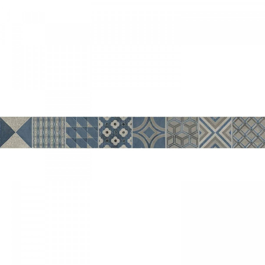 Бордюр 60x7 9мм Онда OS/B245/SG606220R 2 Обрезной матовая синий Kerama Marazzi