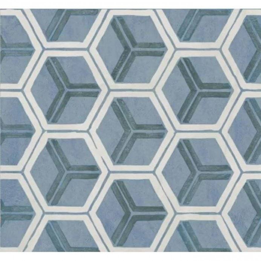 Декор 7x7 9мм Онда OS/B246/SG606220R 2 Обрезной матовая синий Kerama Marazzi