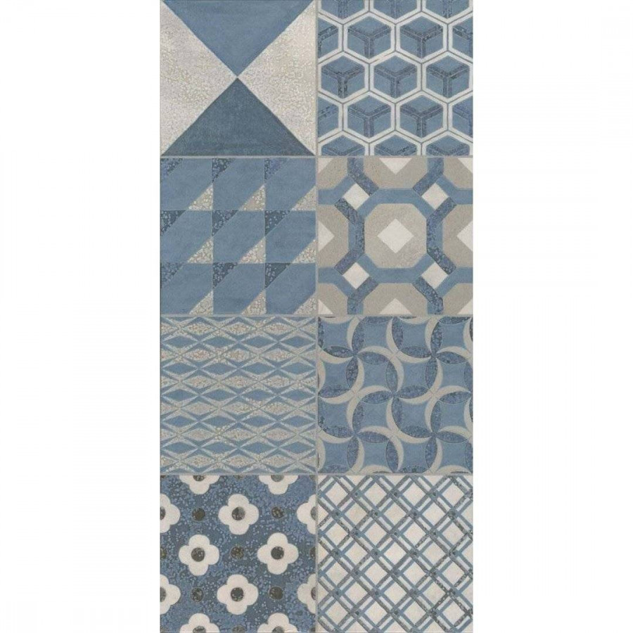 Декор 60x30 9мм Онда VT\B416\11037R 4 Обрезной матовая синий Kerama Marazzi