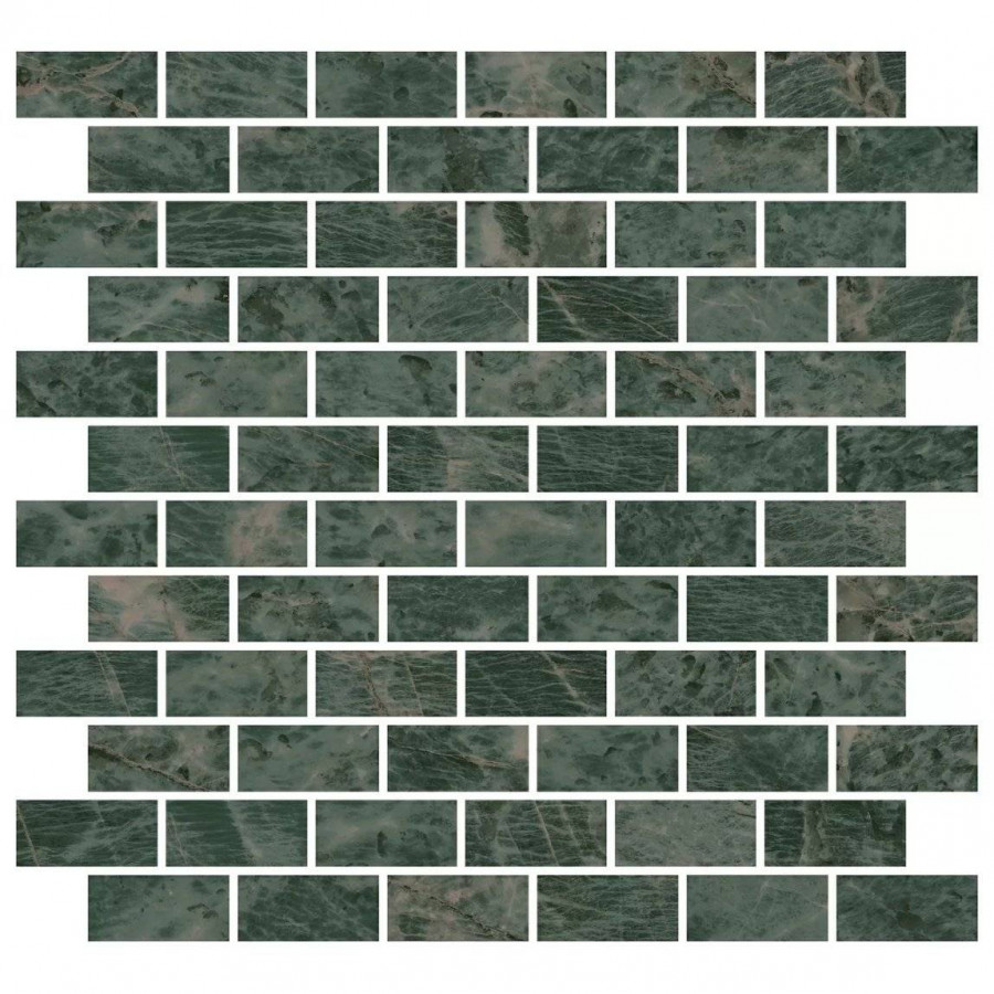 Мозаика 32x30 9мм Эвора MM13123T Мозаичный Зеленый Глянцевый глянцевая зеленый Kerama Marazzi