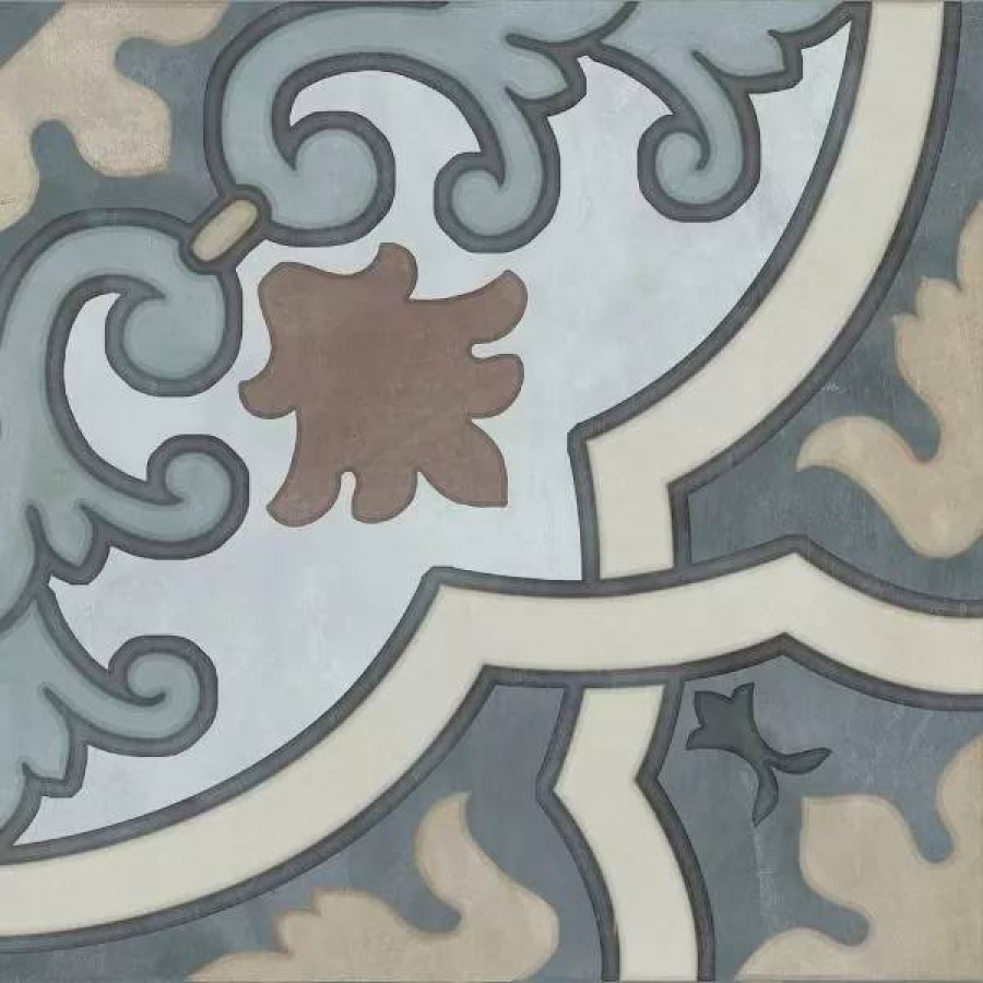 Декор 20x20 6.9мм Чементо VT/A598/5301 6 Матовый сатинированная бежевый Kerama Marazzi