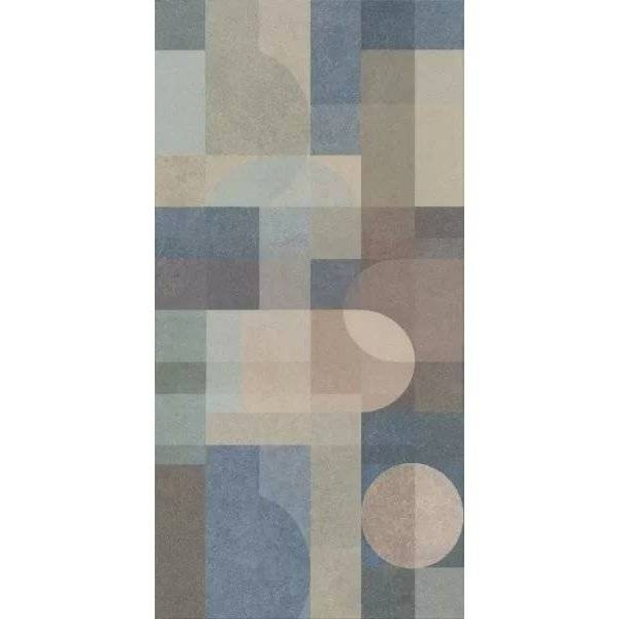 Декор 60x30 9мм Чементо HGD/A577/11037R 1 Матовый Обрезной матовая синий Kerama Marazzi