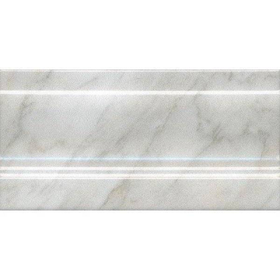 Плинтус 20x10 13мм Каприччо FMD041 Винетта Белый Глянцевый глянцевая серый Kerama Marazzi