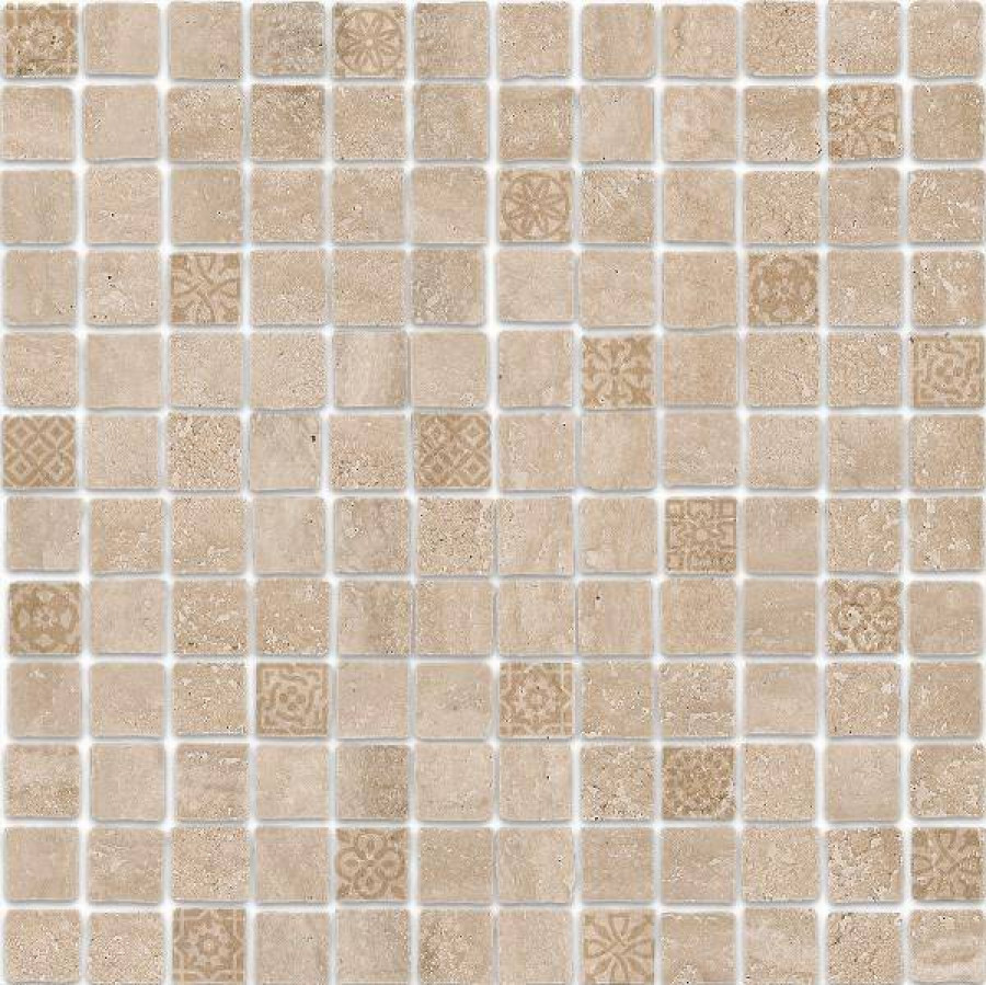 Мозаика 30x30 9мм Риальто Антика MBD004 бежевый матовый матовая бежевый Kerama Marazzi