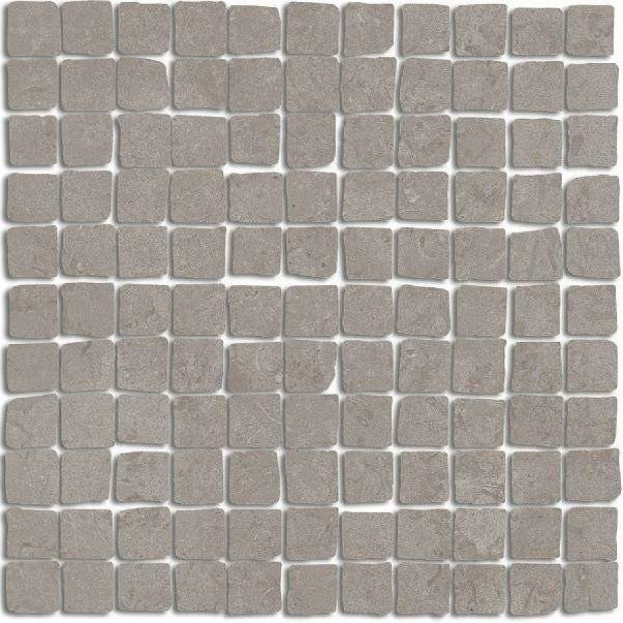 Мозаика 20x20 9мм Про Лаймстоун Спакко MBS002 Серый Матовый матовая серый Kerama Marazzi