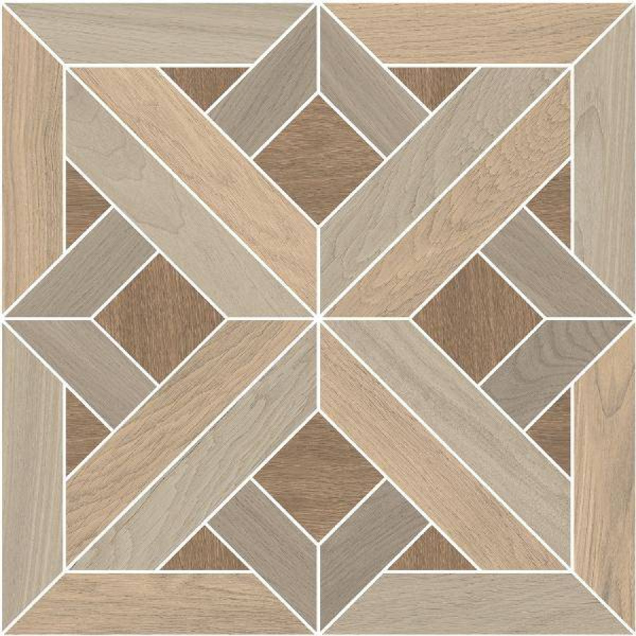 Декор 60x60 9мм Монтиони ID132 Наборный Матовый матовая бежевый Kerama Marazzi