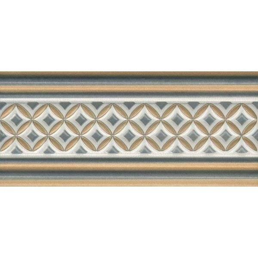 Бордюр 15x7 10мм Монтальбано LAB002 Матовый матовая бежевый Kerama Marazzi