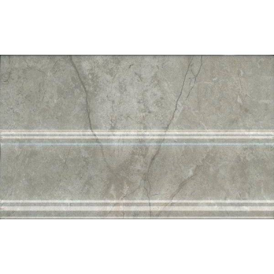 Плинтус 25x15 15мм Кантата FMB033 Серый Светлый Глянцевый глянцевая серый Kerama Marazzi