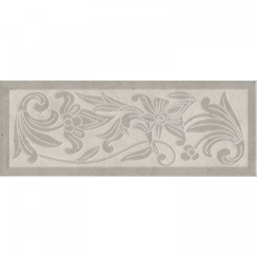 Декор 40x15 8мм Монсанту HGD/B505/15147 4 Серый Светлый глянцевая серый Kerama Marazzi