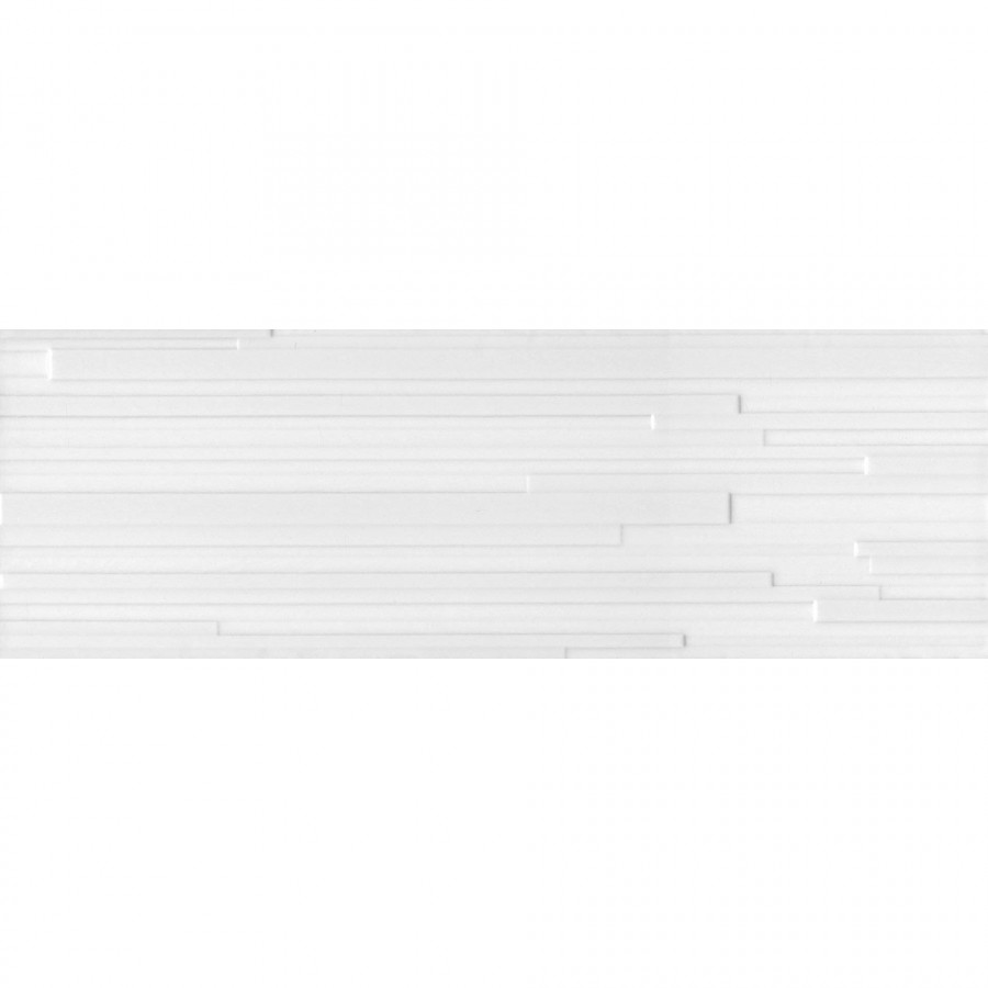 Керамическая плитка 60x20 9мм Бьянка 60174 Белый Матовый Полоски матовая белый Kerama Marazzi