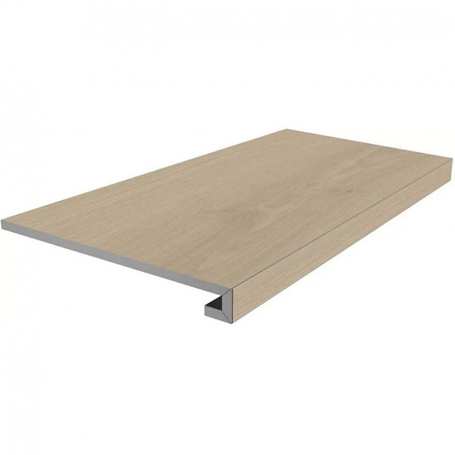 Ступень 60x33 9мм Альберони SG643420R/GCF Клееная Бежевый Светлый Матовый Обрезной матовая бежевый Kerama Marazzi