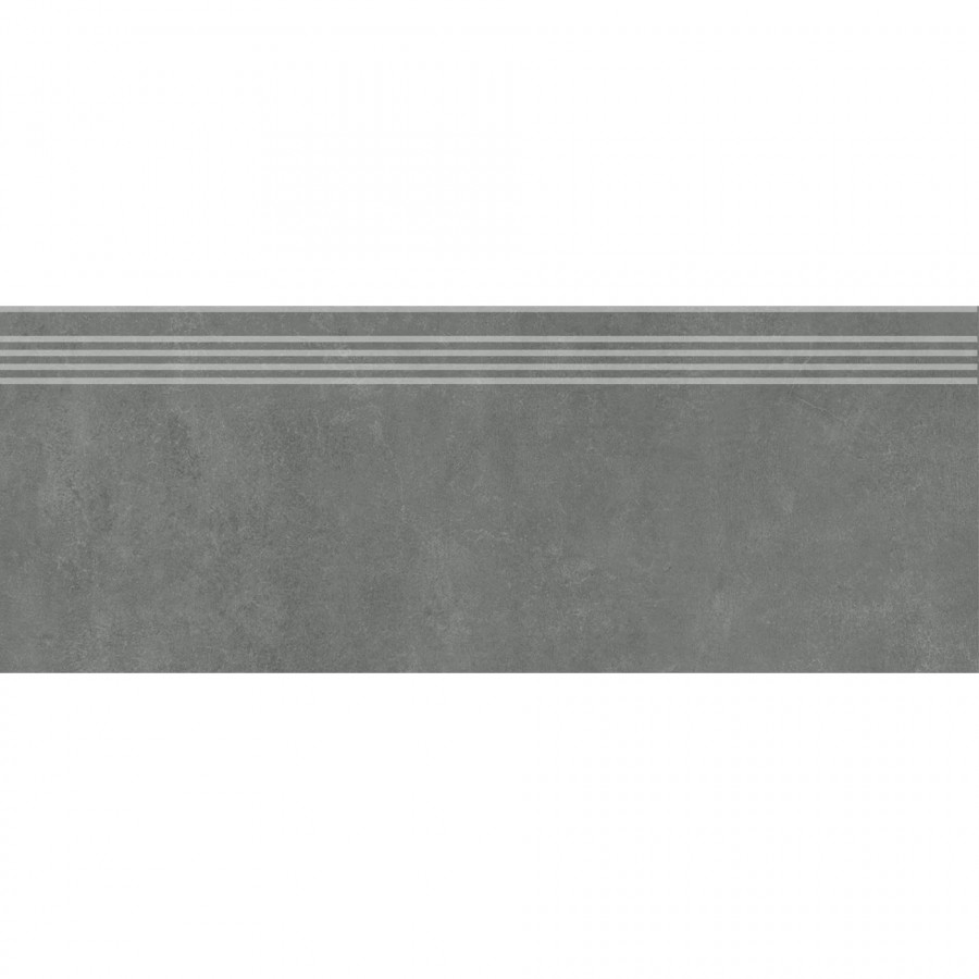 Ступень 80x30 9мм Про Догана DD841490R/GR Антрацит Матовый Обрезной матовая серый Kerama Marazzi