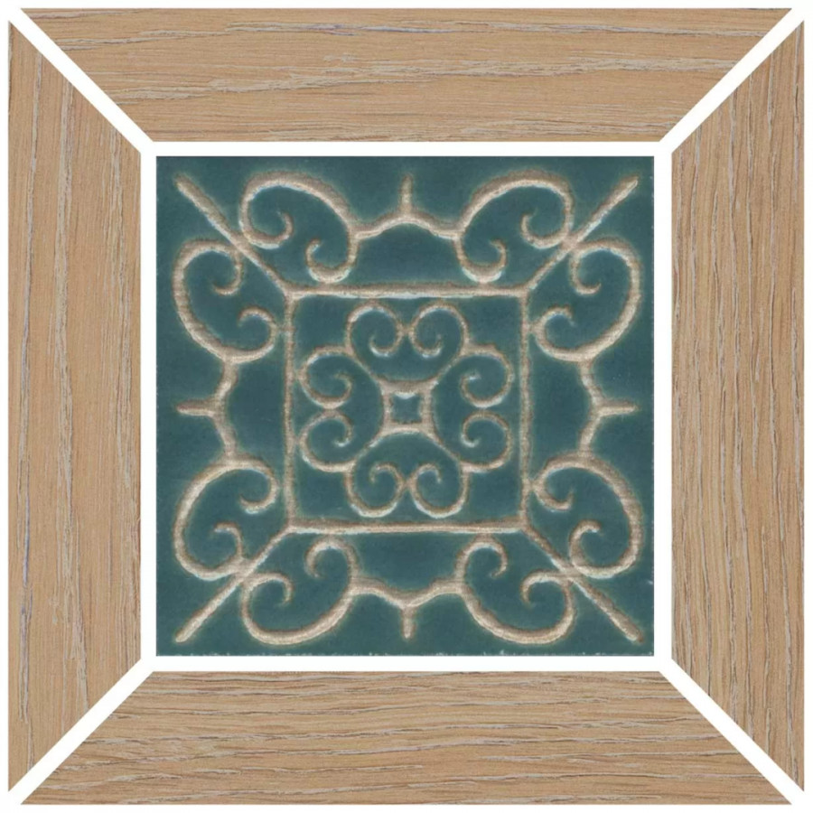 Вставка 13x13 9мм Тровазо ID153 Наборный Бежевый Матовый матовая бежевый Kerama Marazzi