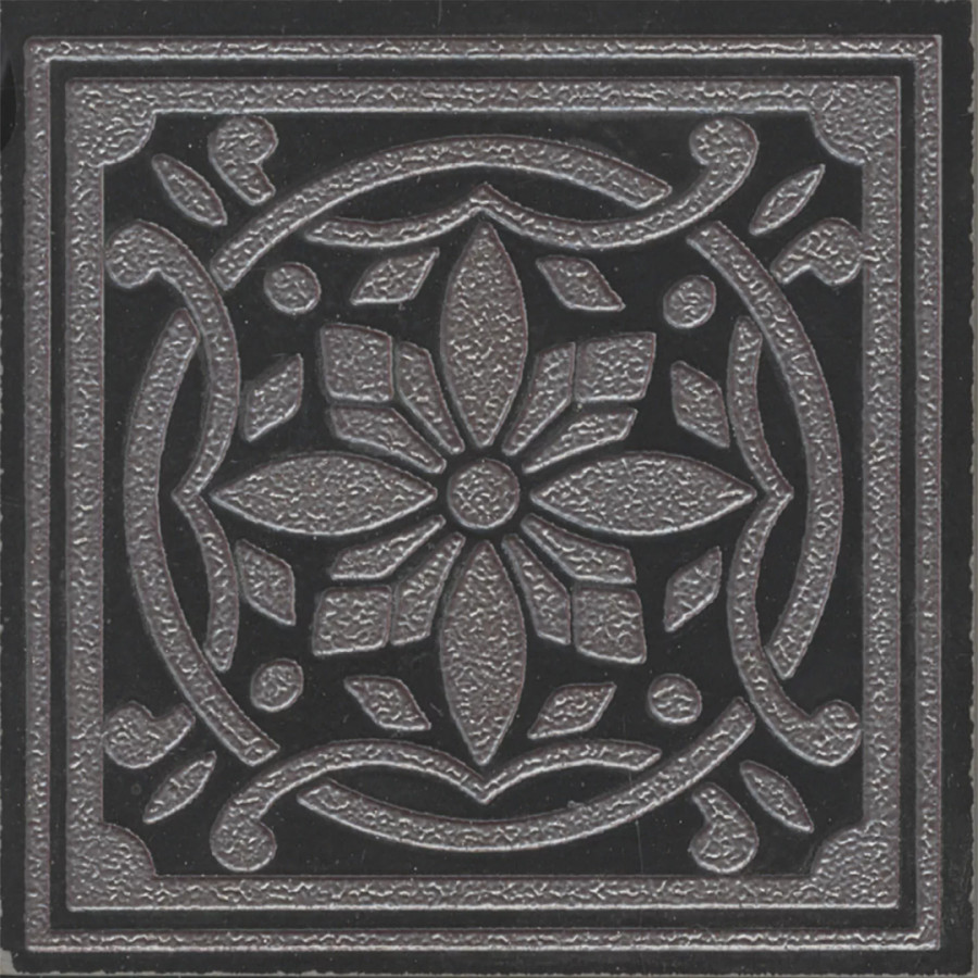 Вставка 10x10 9мм Тьеполо OS/A345/SG618420R 3 Матовый Обрезной матовая золотой Kerama Marazzi