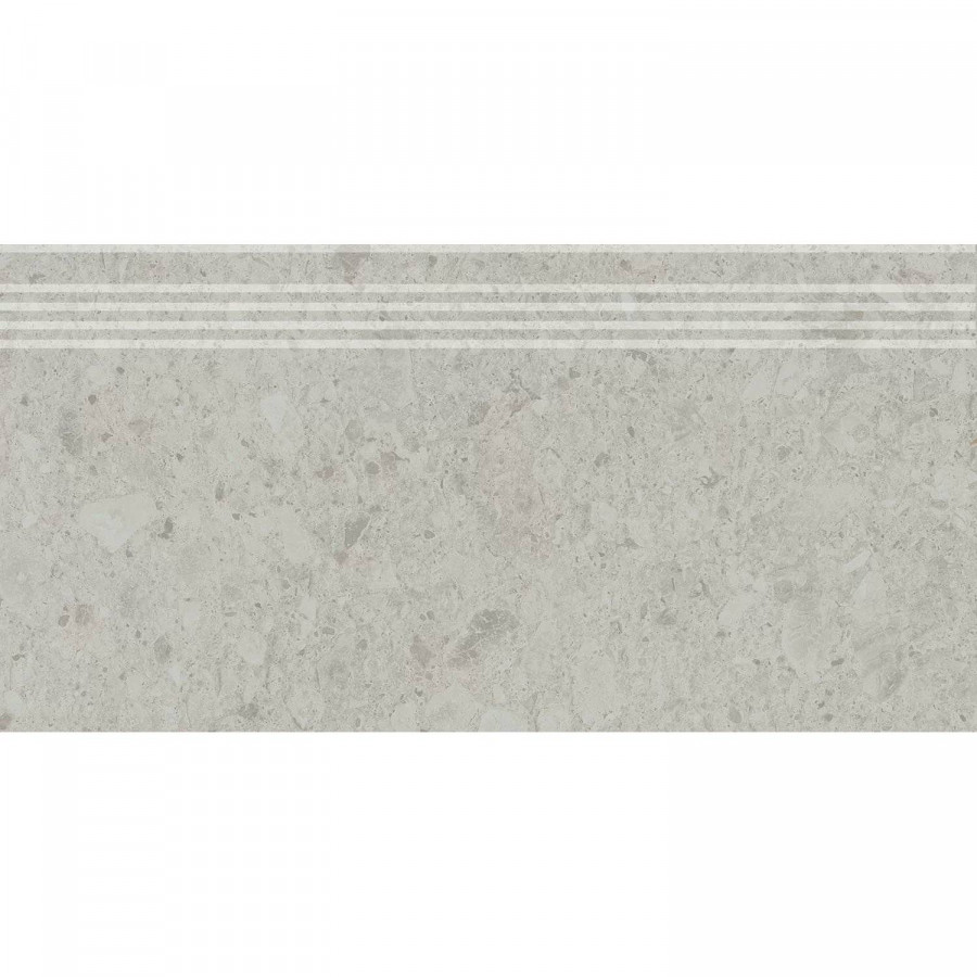 Ступень 60x30 9мм Чеппо ди Гре DD605820R/GR Серый Светлый Матовый Обрезной матовая серый Kerama Marazzi