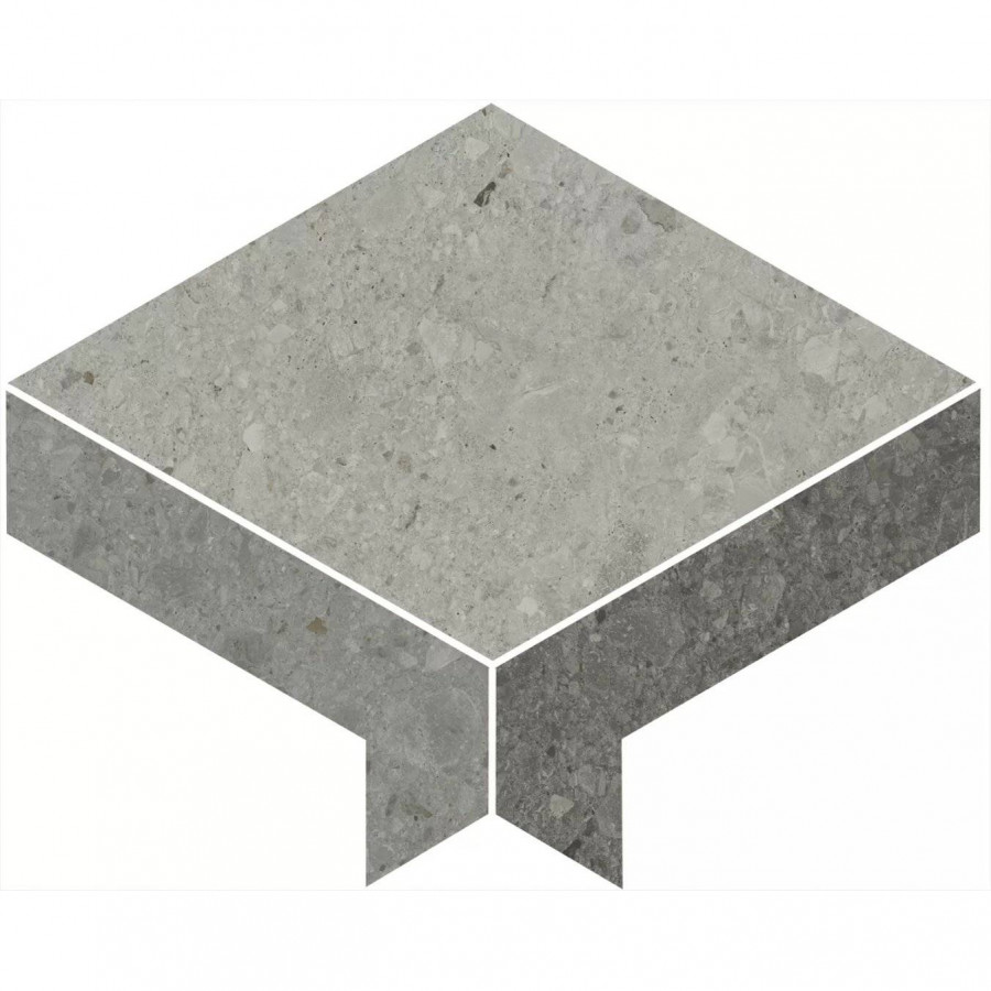 Декор 30x24 9мм Чеппо ди Гре ID170 1 Наборный Матовый Обрезной матовая серый Kerama Marazzi