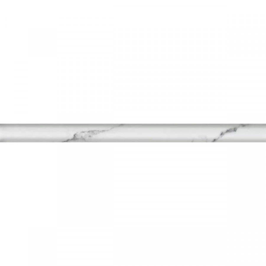 Бордюр 30x2 11мм Мираколи PFD005 Глянцевый глянцевая белый Kerama Marazzi