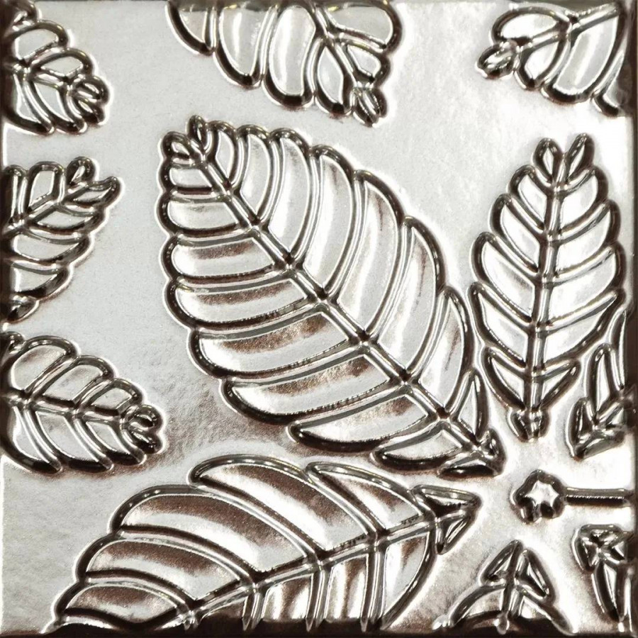 Декор 15x15 9мм Агдаль KMD2SFB003BN 1 Металл Глянцевый Структура глянцевая серый Kerama Marazzi