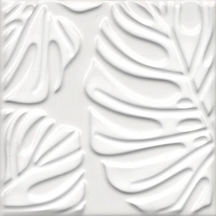 Декор 15x15 9мм Агдаль KMD2SFC001BN 2 Белый Матовый Структура матовая белый Kerama Marazzi