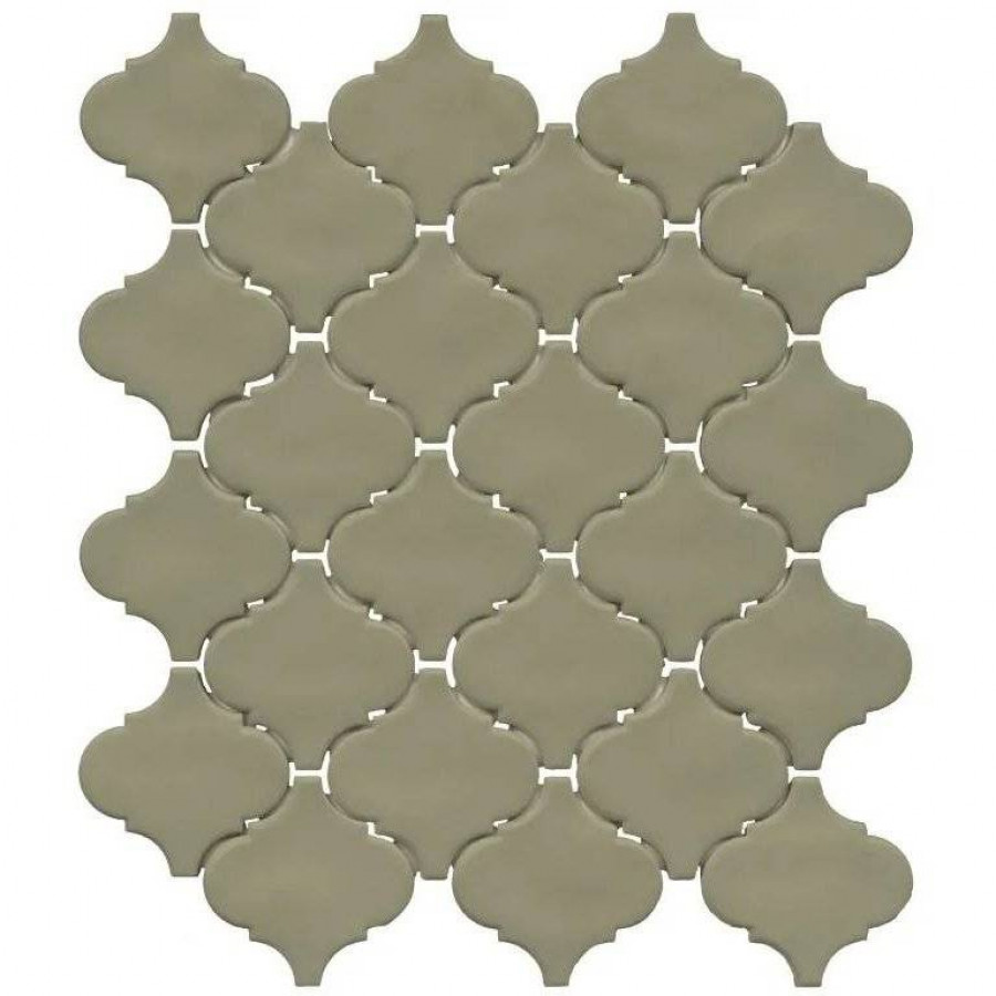 Керамическая плитка 30x26 7мм Арабески Марокко KM2630M0051N Зеленый Матовый матовая зеленый Kerama Marazzi