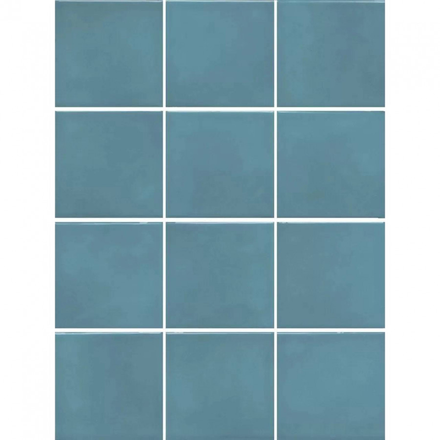 Керамогранит 40x30 7мм Бахия KM1010G0060N Бирюзовый Глянцевый (из 12 частей) глянцевая бирюзовый Kerama Marazzi