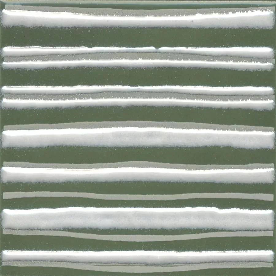 Декор 10x10 7мм Бахия KMD3STA023GN 3 Зеленый Глянцевый глянцевая зеленый Kerama Marazzi