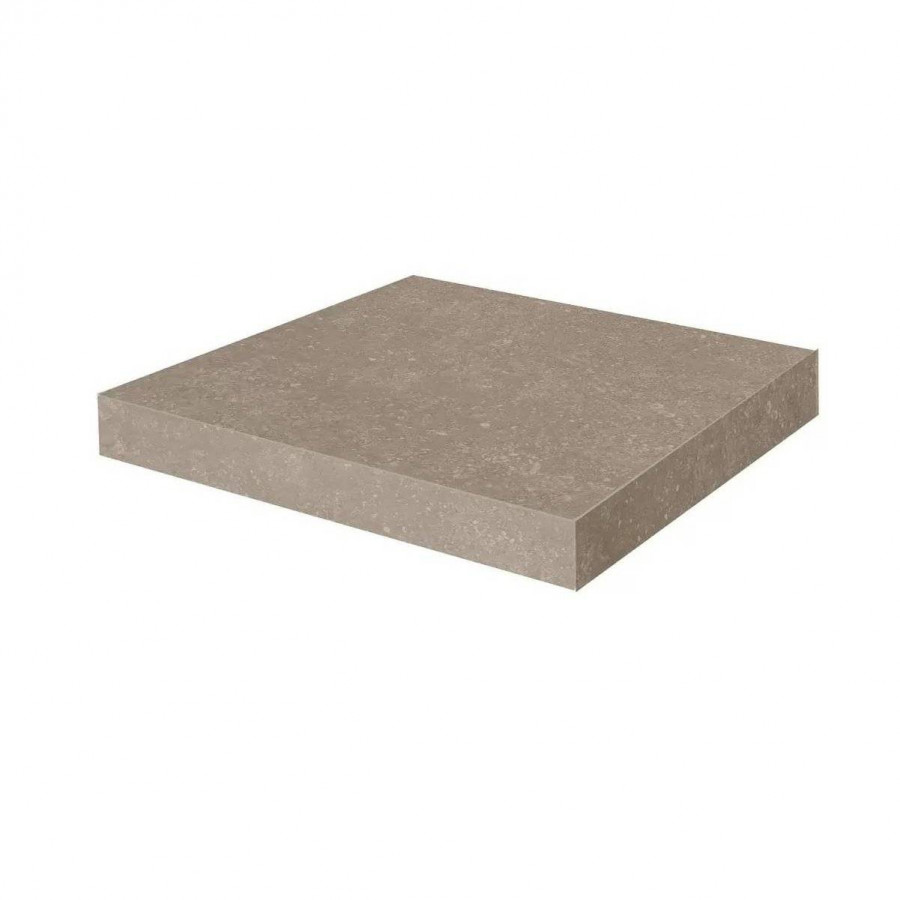 Ступень 33x33 9мм Касабланка KM6012G0181RGCA Угловая Клееная Hp Бежевый Матовый Обрезной матовая бежевый Kerama Marazzi