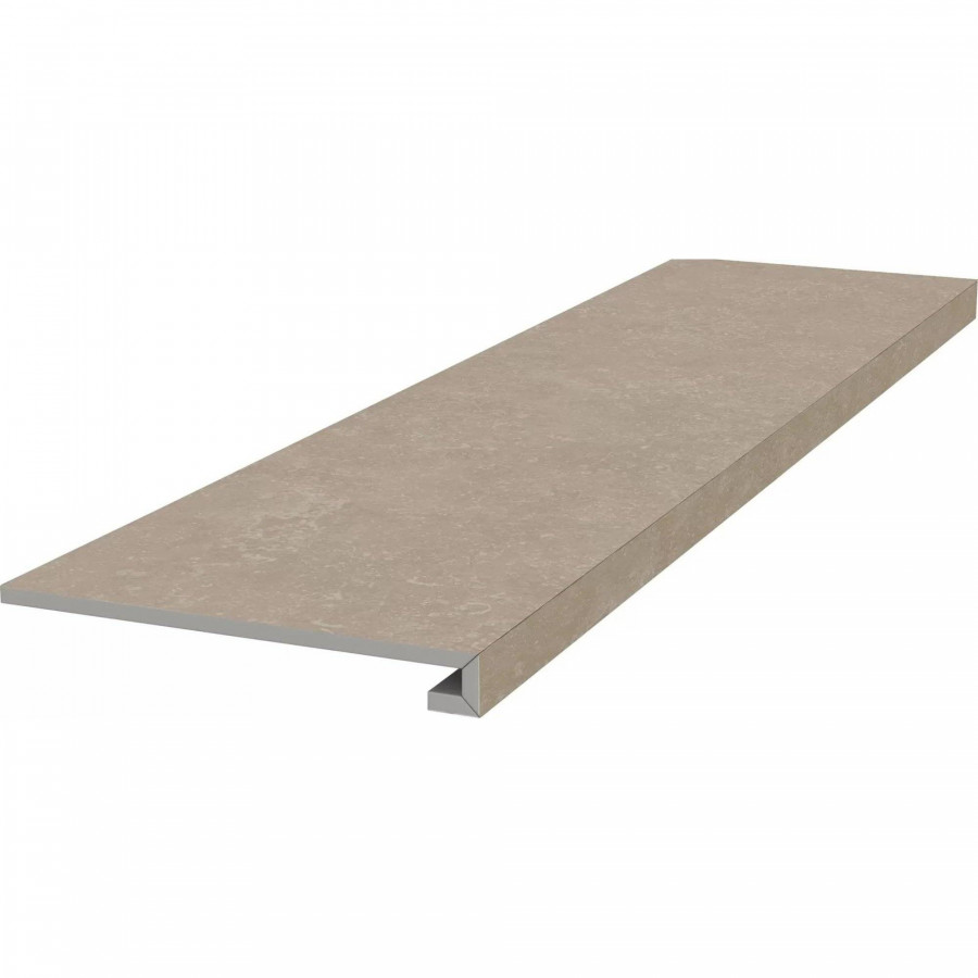 Ступень 120x33 9мм Касабланка KM6012G0191RGCF Фронтальная Клееная Hp Бежевый Светлый Матовый Обрезной матовая бежевый Kerama Marazzi