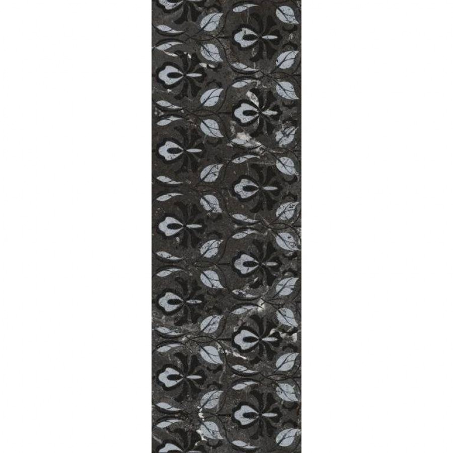 Декор 90x30 9мм Тубкаль KMD3STA031BR Черный Глянцевый Обрезной глянцевая черный Kerama Marazzi
