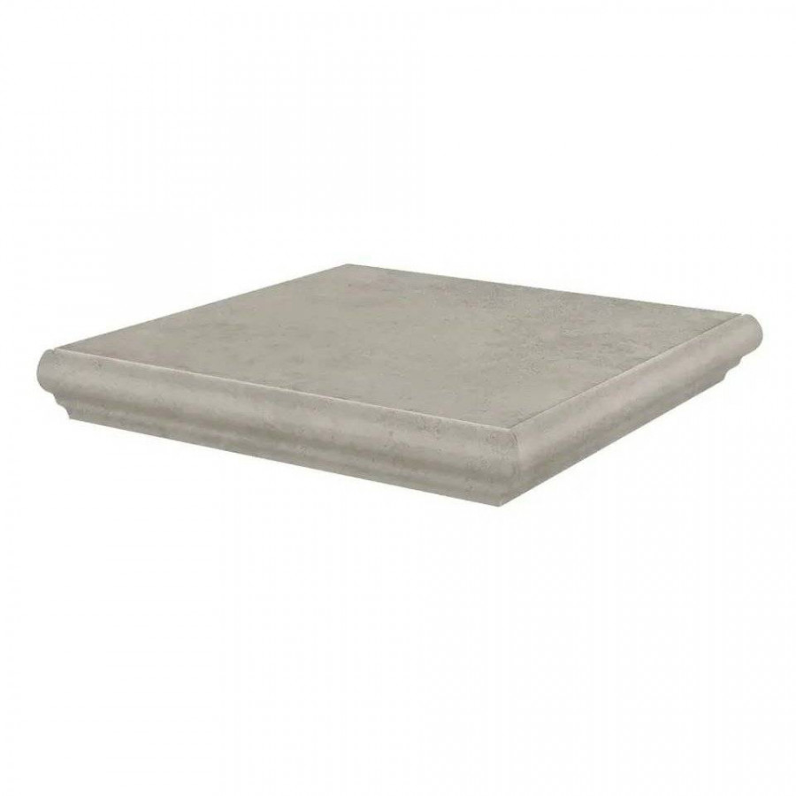 Ступень 34x34 8мм Хадду KM4040G0011NGTA Угловая Серый Светлый Матовый матовая серый Kerama Marazzi