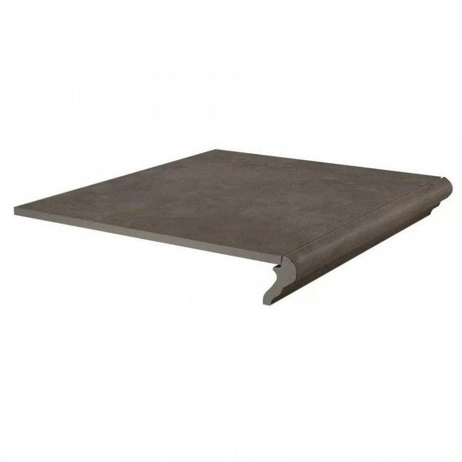 Ступень 40x34 8мм Хадду KM4040G0031NGTF Фронтальная Коричневый Матовый матовая коричневый Kerama Marazzi