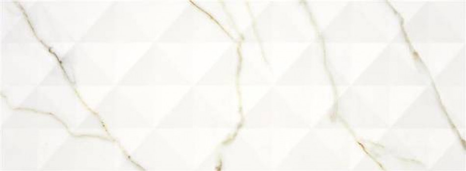 Керамическая плитка 90x33 10мм Aston Pyramid Gold MT Rect. матовая белый Keratile