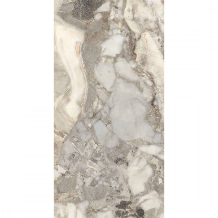 Керамогранит 120x60 8мм Aragonite FP1036-A White Full Polished полированная белый Arcadia Ceramica