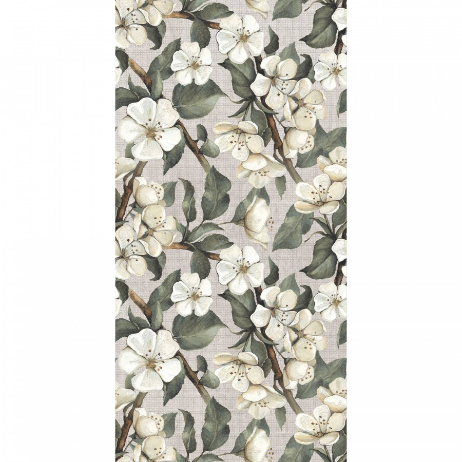 Керамогранит 120x60 8мм Corten SH1004-D Grey Decor Shape + Glue матовая зеленый Arcadia Ceramica