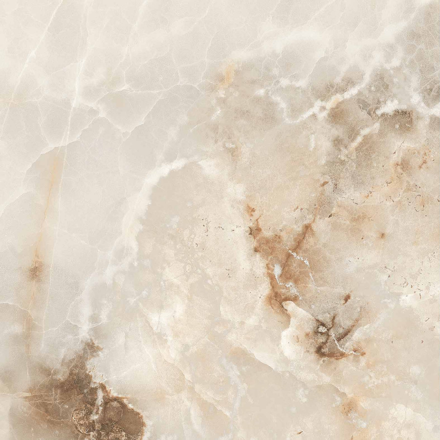 Керамогранит 60x60 8мм Invisible Onyx RT6007-A Matt Rustic матовая бежевый Arcadia Ceramica