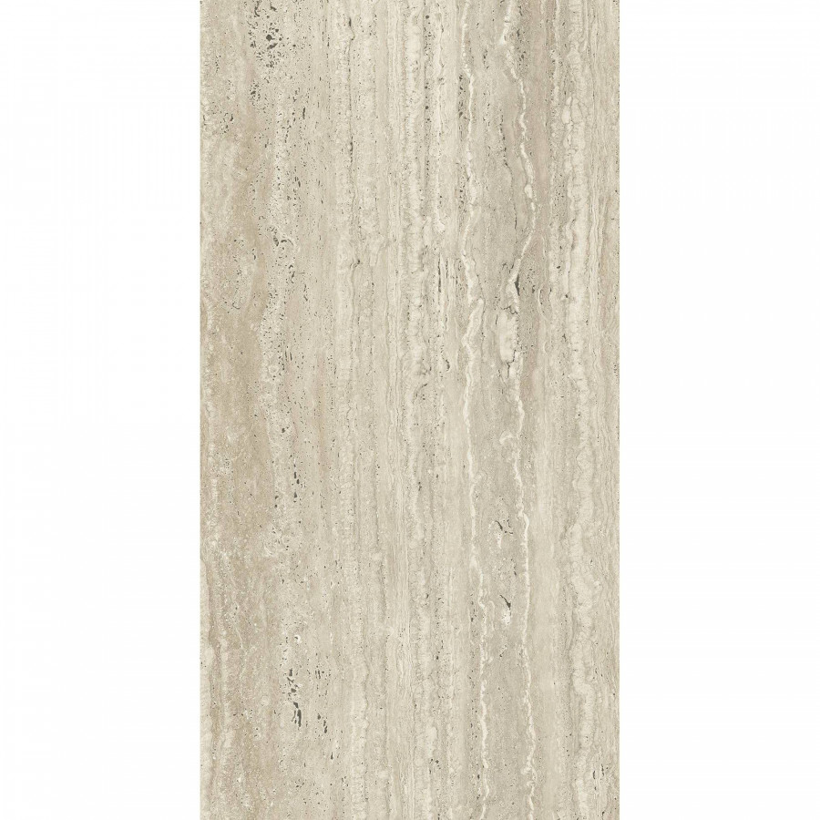 Керамогранит 120x60 8мм Travertino CR4022-A Natural матовая бежевый Arcadia Ceramica