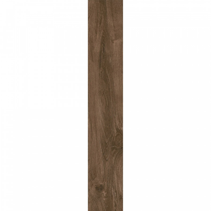 Керамогранит 120x20 8.5мм Husk Wood CW-RT14-B Wenge Rt матовая коричневый Arcadia Ceramica
