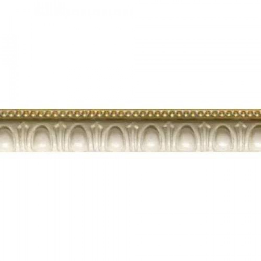 Бордюр 30x5 10мм Daino Royal Versalles Crema глянцевая бежевый Kerlife