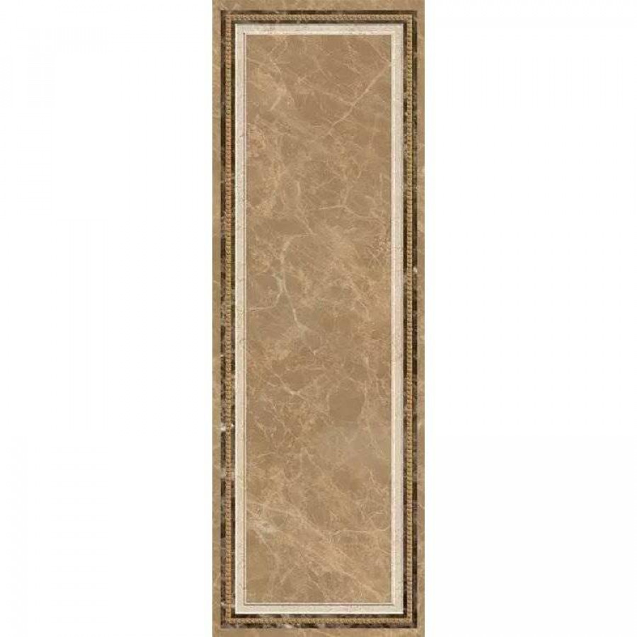 Керамическая плитка 75x25 8мм Emperador -B Crema глянцевая коричневый Kerlife