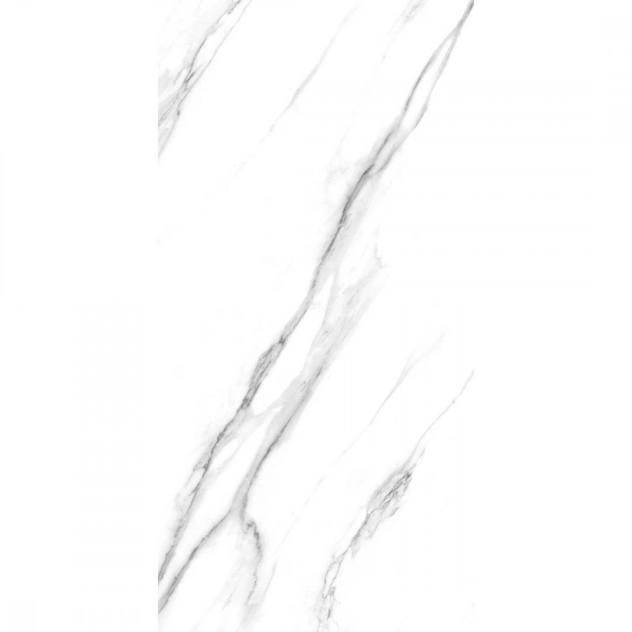 Керамогранит 120x60 10мм Butik K-2020/LR/600x1200x10 White лаппатированная белый Kerranova