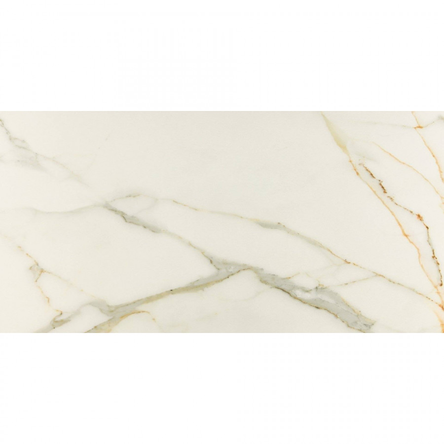 Керамогранит 120x60 10мм Royal Calacatta 30620520001100 Rectified Parlak Nano полированная серый Kutahya