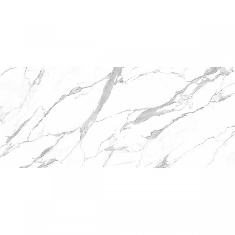 Керамогранит 280x120 6мм Statuario 83017 Nat/Rett матовая белый La Fabbrica Ceramiche